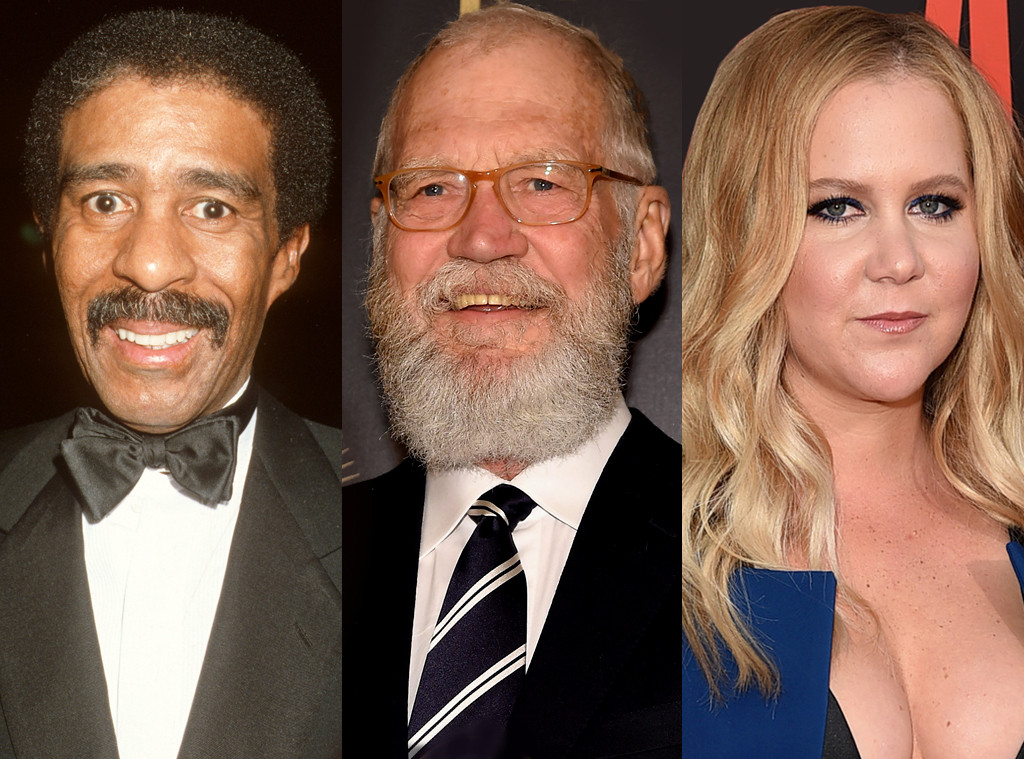 Richard Pryor, David Letterman, Amy Schumer Richard Pryor, David Letterman, Amy Schumer
